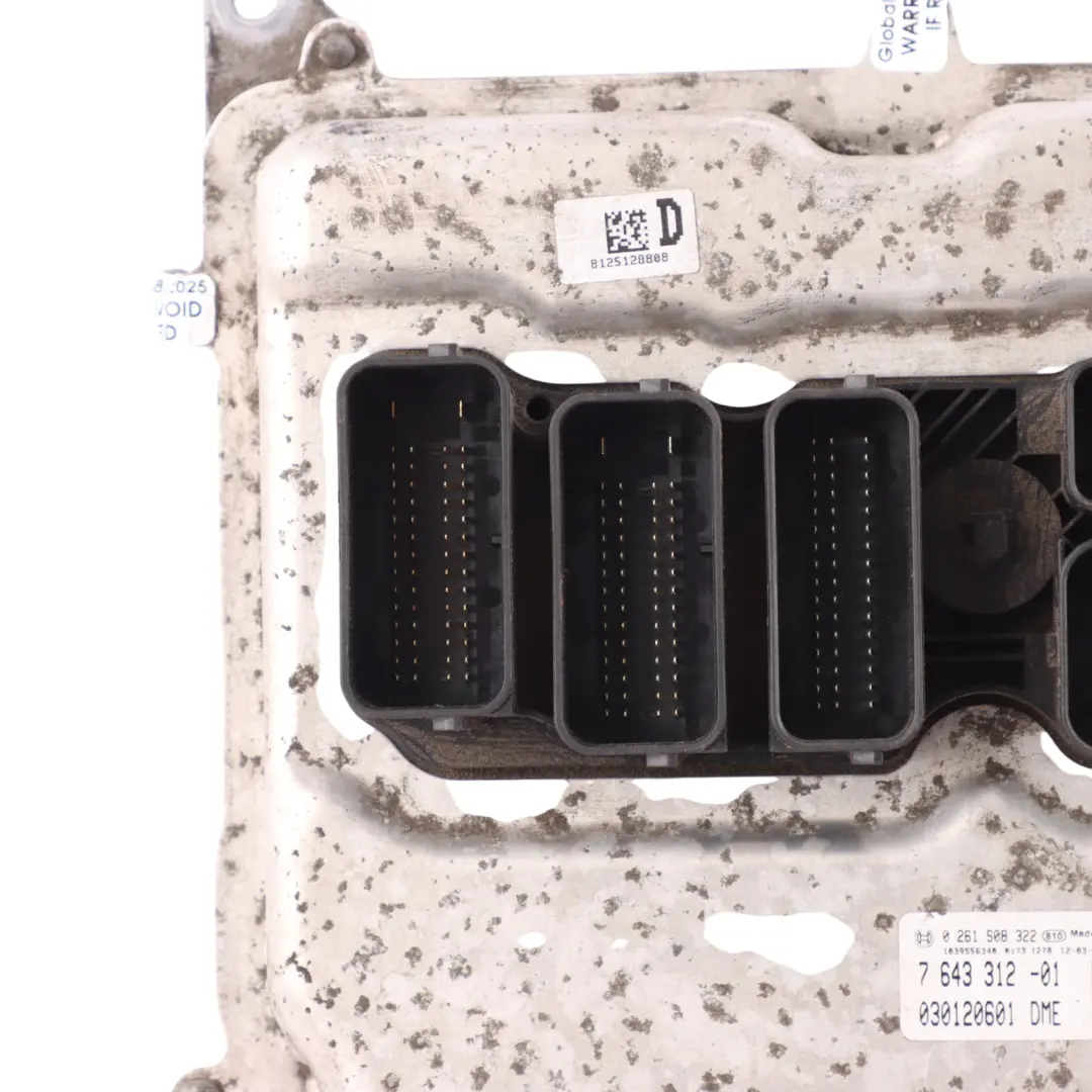 N20 245HP Engine Control ECU DME Automatic to BMW F10 F11 F20 F30 328i 528i with Part number 7643312 BMW F10 F11 F20 F30 328i 528i N20 245HP Engine Control ECU DME Automatic - SKU 7643312 - Part number 7643312