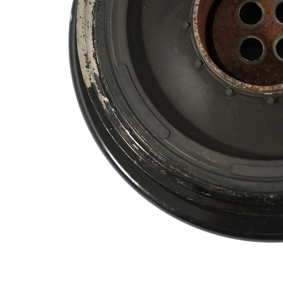 Vibration Damper Engine Crank Pulley to BMW E90 E91 E92 LCI with Part number 7800385 BMW E90 E91 E92 LCI Vibration Damper Engine Crank Pulley - SKU 7800385-1 - Part number 7800385