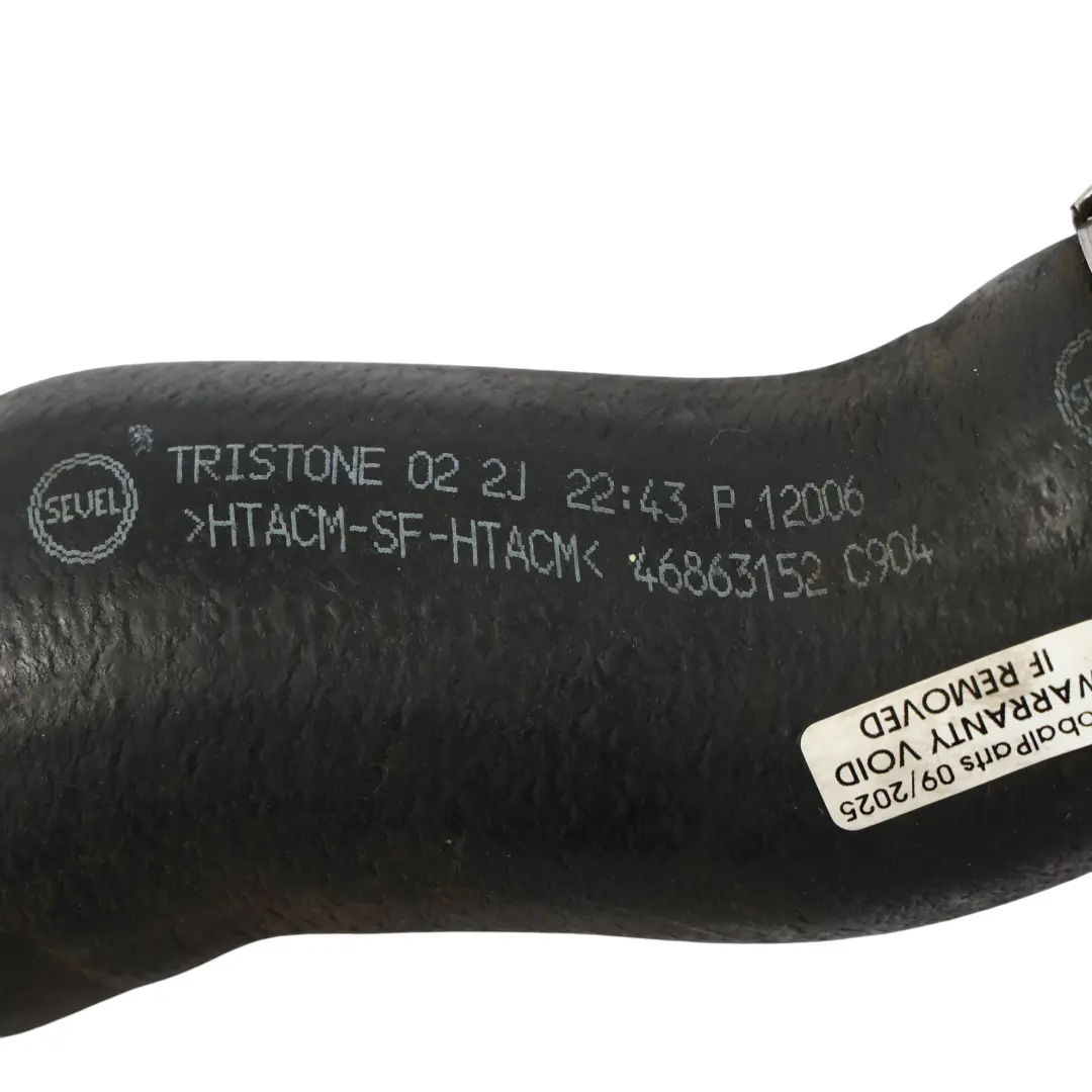  Citroen Relay 35L III Rura Przewód Wąż Intercoolera - SKU 7800537500 - Numer Części 7800537500