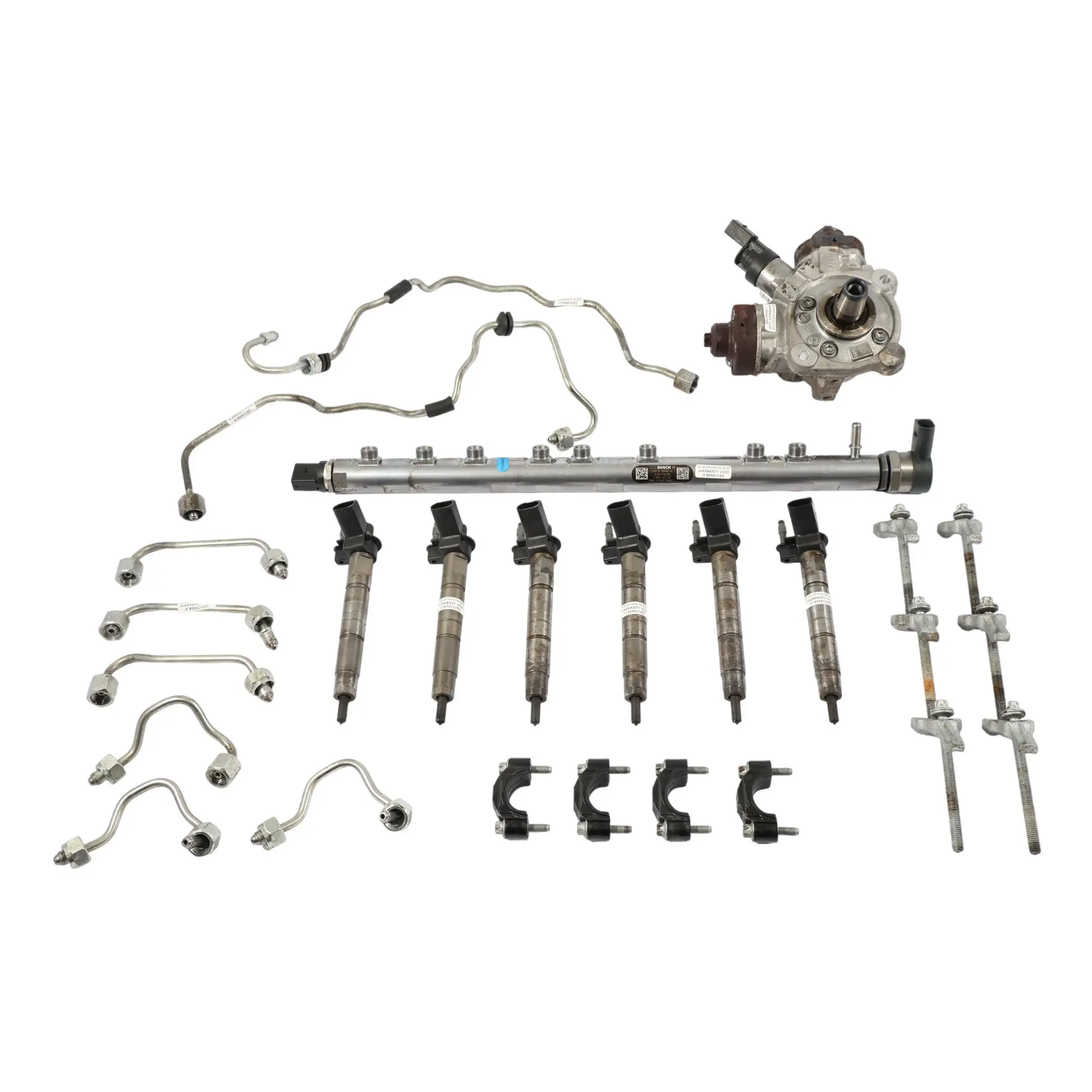 BMW E90 LCI E92 325d 330d N57 Satz Kraftstoff Pumpe Injektor Einspritzsystem