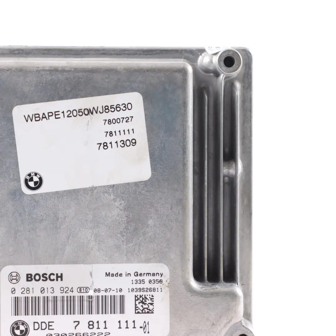2.0Sd N47 177HP Módulo Control Motor ECU DDE Automático para BMW X3 E83 LCI con número de pieza 7811111 BMW X3 E83 LCI 2.0Sd N47 177HP Módulo Control Motor ECU DDE Automático - SKU 7811111-5 - Número de pieza 7811111