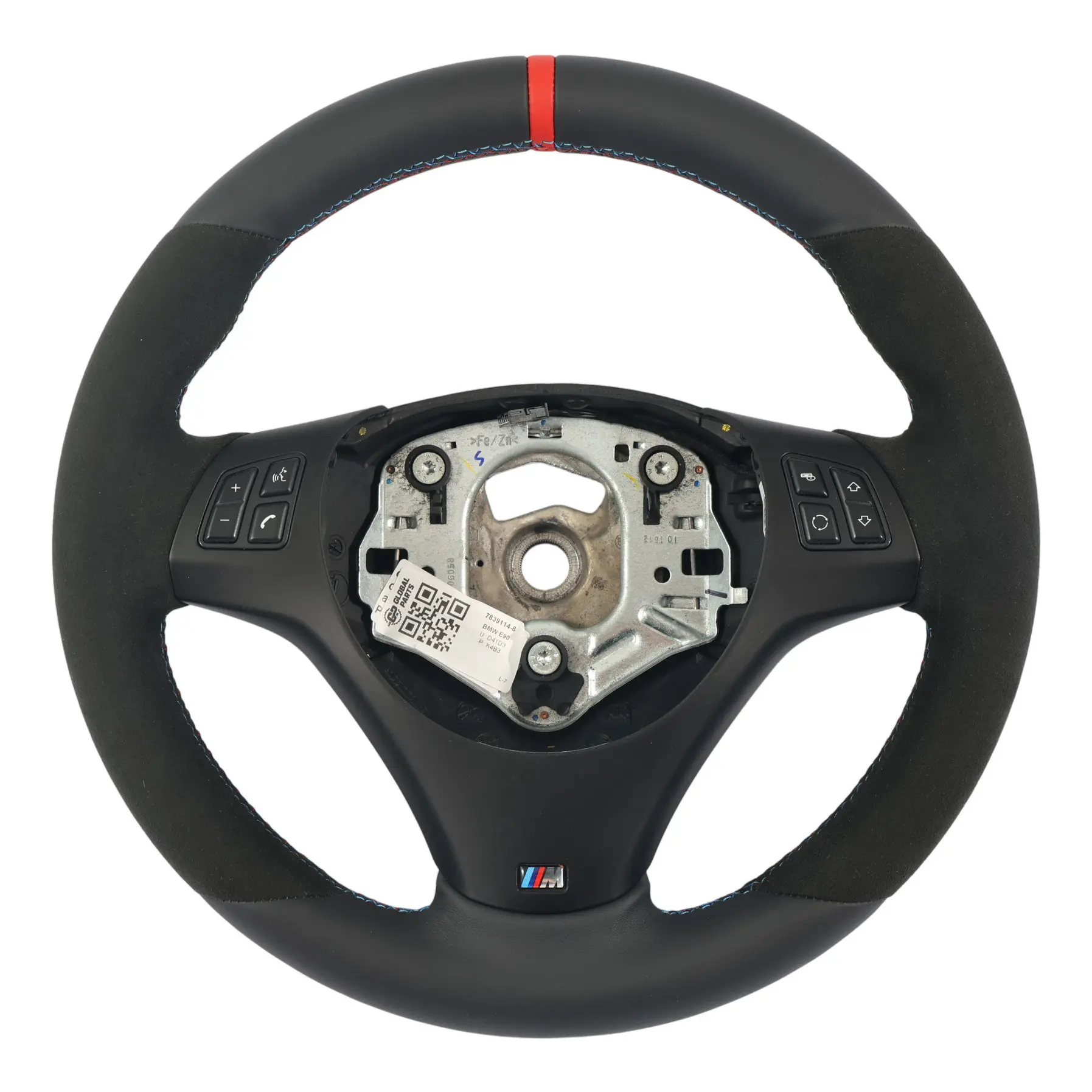 BMW E81 E87 E90 E92 Kierownica NOWA Czarna Skóra Alcantara M Sport Pakiet