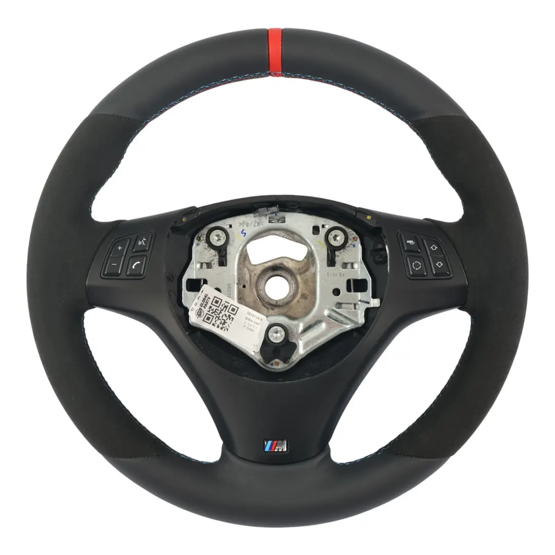 Nuovo Nero Pelle / Alcantara M-SPORT Volante Sportivo per BMW E81 E87 E90 E91 E92 con numero di parte 7839114 BMW E81 E87 E90 E91 E92 Nuovo Nero Pelle / Alcantara M-SPORT Volante Sportivo - SKU 7839114-8 - Numero di parte 7839114