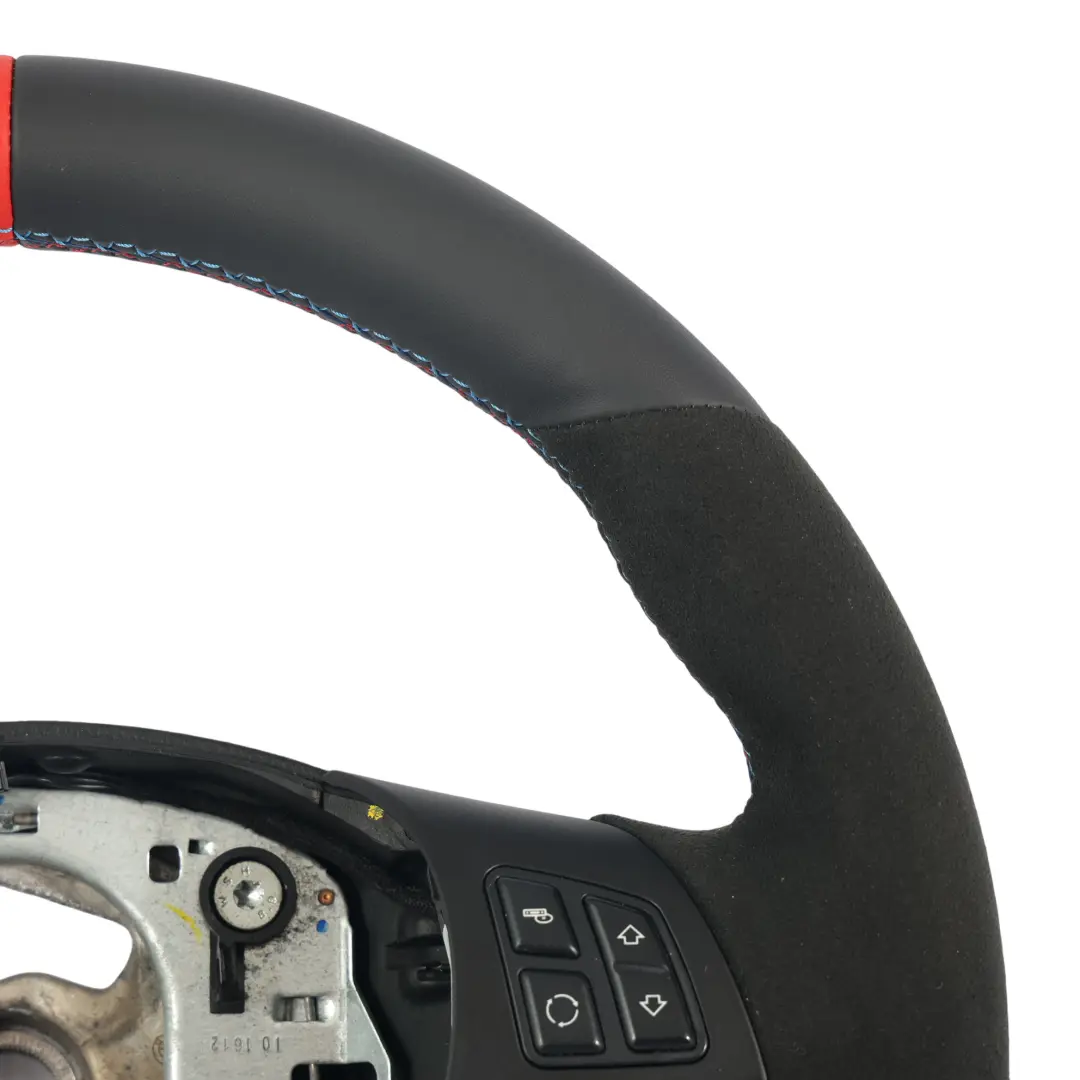 Leather / Alcantara M-Sport Thick Steering Wheel to BMW E81 E87 E90 E91 E92 NEW with Part number 7839114 BMW E81 E87 E90 E91 E92 NEW Leather / Alcantara M-Sport Thick Steering Wheel - SKU 7839114-8 - Part number 7839114