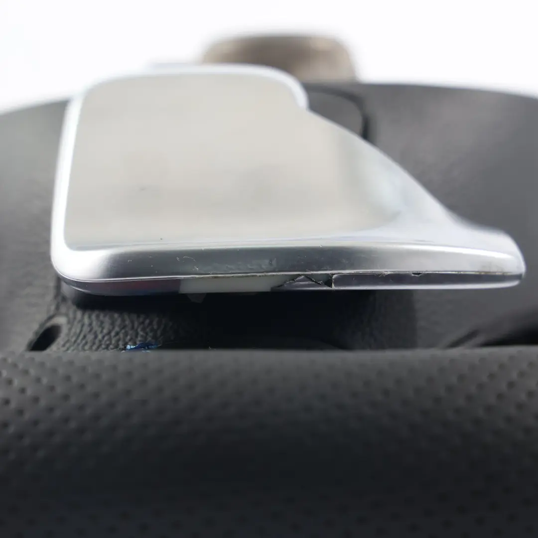 NEU Schwarz Leder M-Sport Dickes Lenkrad Paddelschieber für BMW E92 E93 LCI mit Teilenummer 7839115 BMW E92 E93 LCI NEU Schwarz Leder M-Sport Dickes Lenkrad Paddelschieber - SKU 7839115-6 - Teilenummer 7839115