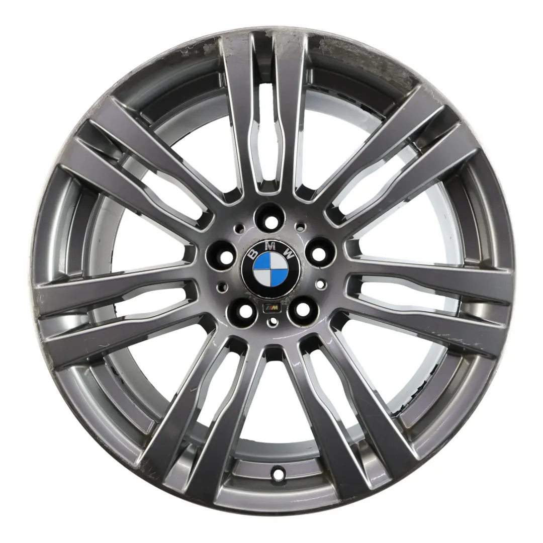 BMW X5 E70 Vorder Seite Rad Leicht Legierung Felge Grau 20" 10J ET:40 - SKU 7842183-2 - Teilenummer 7842183