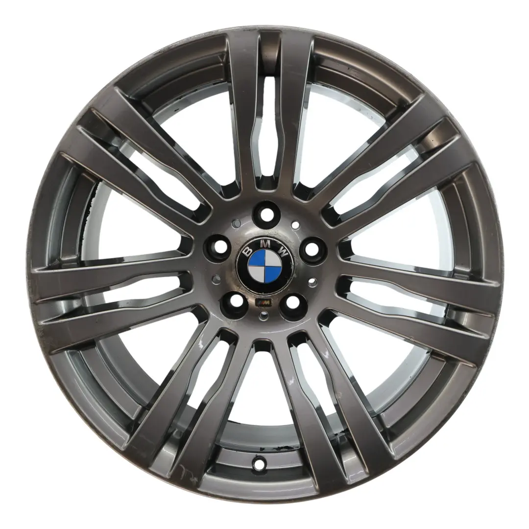BMW X5 E70 Rear Wheel Light Alloy Rim Grey M Double Spoke 20" 11J ET:35 - SKU 7842184-1 - Part number 7842184