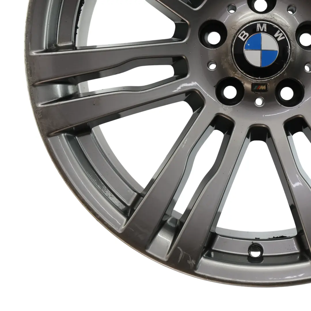 BMW X5 E70 Rear Wheel Light Alloy Rim Grey M Double Spoke 20" 11J ET:35 - SKU 7842184-1 - Part number 7842184