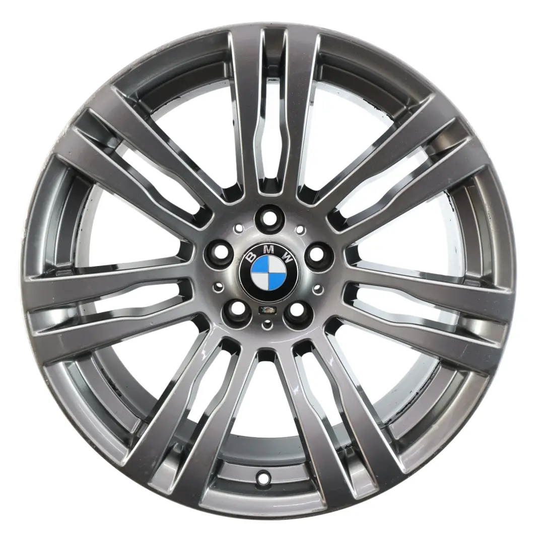 BMW X5 E70 Rear Wheel Rim Light Alloy Grey M Double Spoke 20" 11J ET:35 - SKU 7842184-3 - Part number 7842184