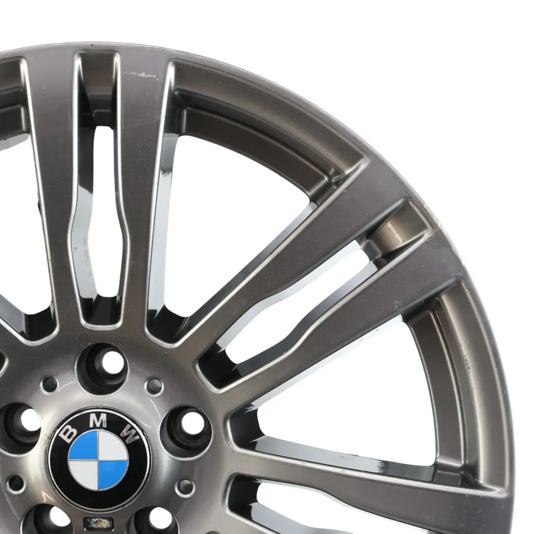 BMW X5 E70 Rear Wheel Rim Light Alloy Grey M Double Spoke 20" 11J ET:35 - SKU 7842184-3 - Part number 7842184