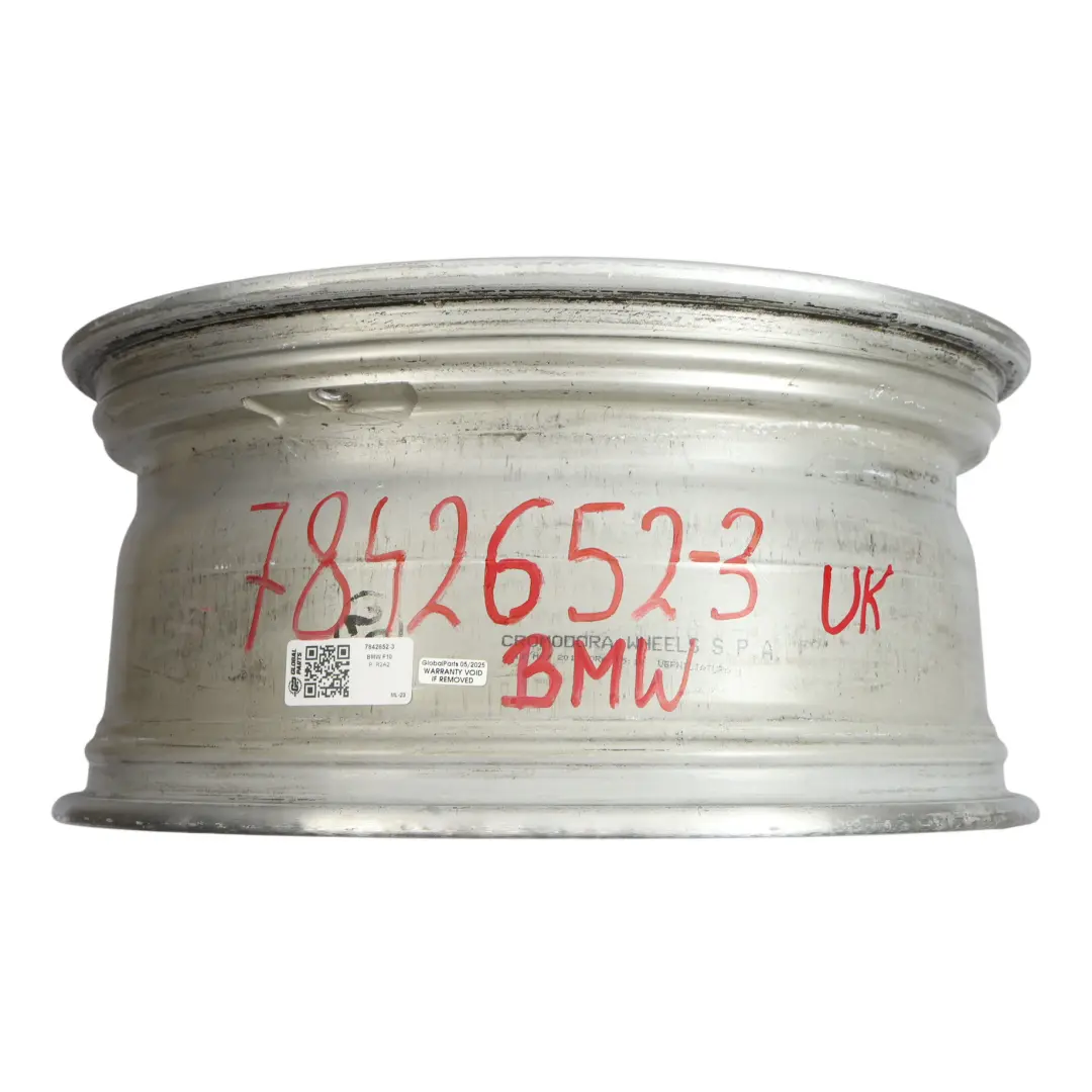 Front Alloy Wheel Rim 19" ET:33 8,5J M Double Spoke 351 to BMW F10 F11 F12 with Part number 7842652 BMW F10 F11 F12 Front Alloy Wheel Rim 19" ET:33 8,5J M Double Spoke 351 - SKU 7842652-3 - Part number 7842652