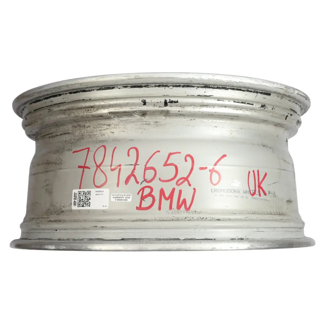 Front Alloy Wheel Rim 19" ET:33 8,5J M Double Spoke 351 to BMW F10 F11 F12 with Part number 7842652 BMW F10 F11 F12 Front Alloy Wheel Rim 19" ET:33 8,5J M Double Spoke 351 - SKU 7842652-6 - Part number 7842652