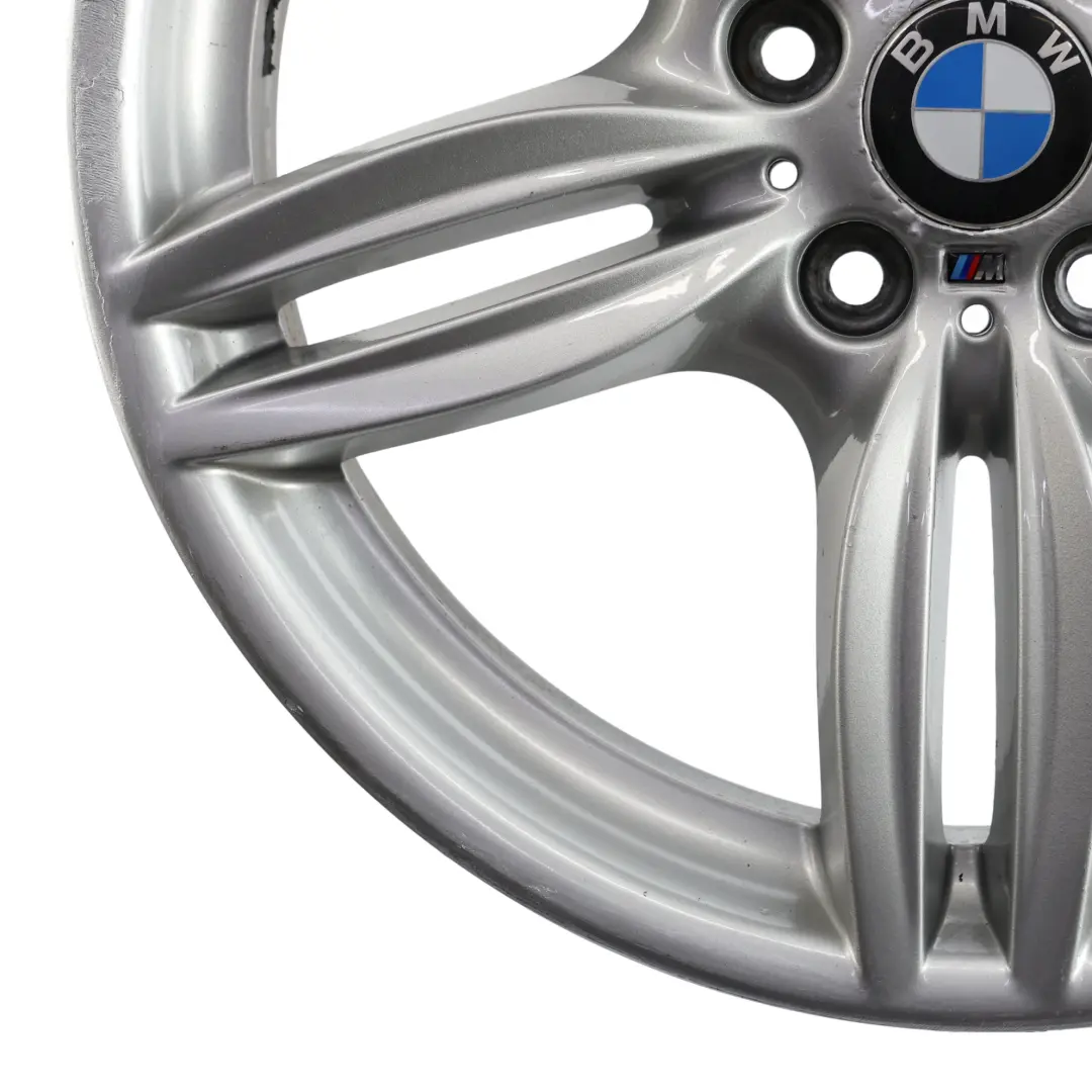 Front Alloy Wheel Rim 19" ET:33 8,5J M Double Spoke 351 to BMW F10 F11 F12 with Part number 7842652 BMW F10 F11 F12 Front Alloy Wheel Rim 19" ET:33 8,5J M Double Spoke 351 - SKU 7842652-6 - Part number 7842652