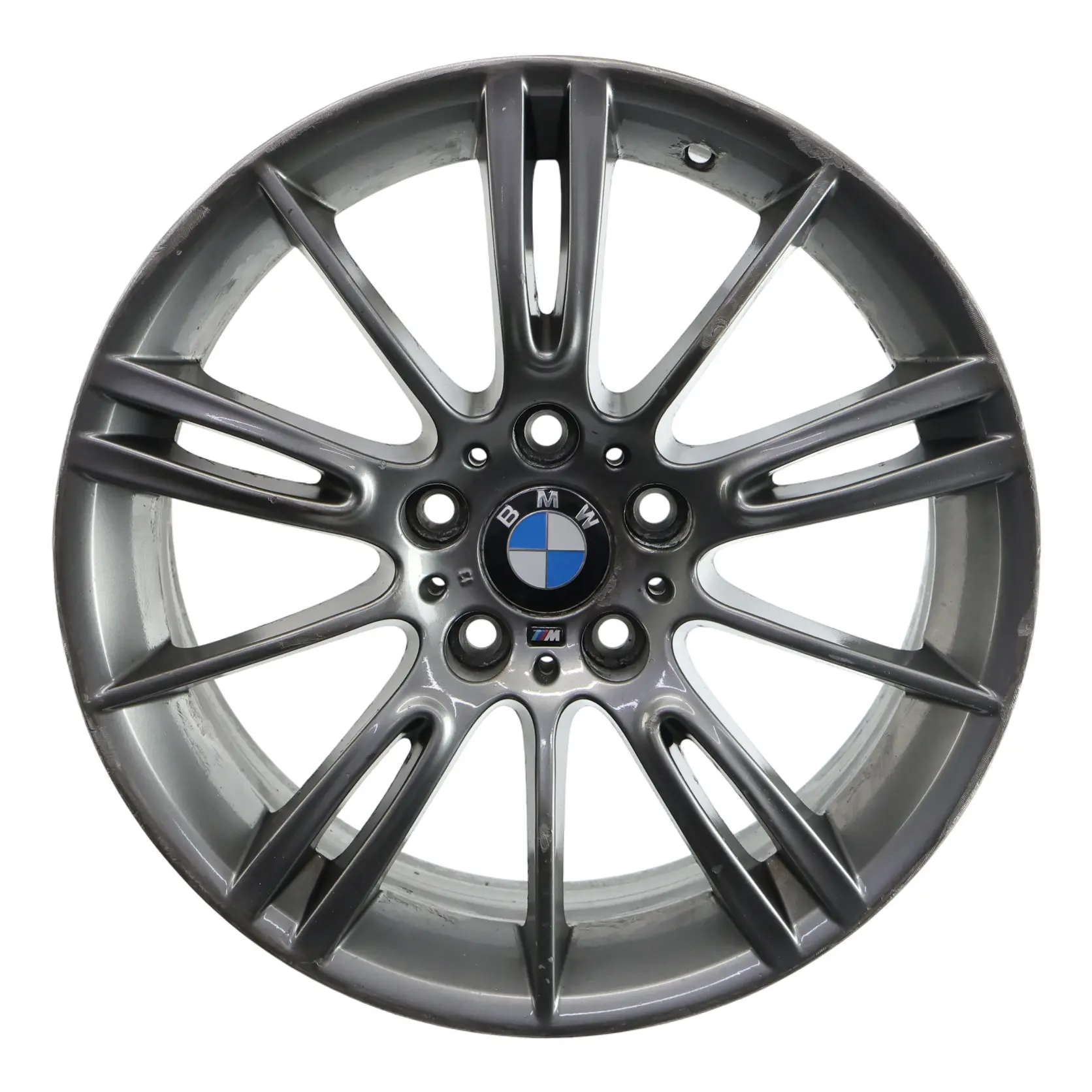 BMW E90 E91 Front Wheel Rim Alloy Ferric Grey 18" ET:34 8J M Spider Spoke 193