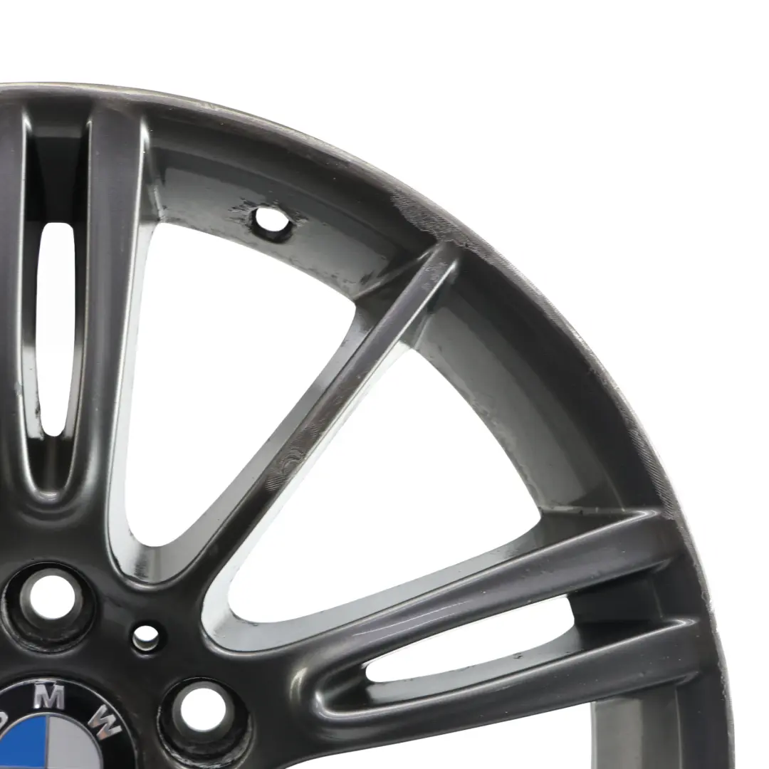 BMW E90 E91 Jante Avant En Alliage Gris Ferreux 18" ET:34 8J M Spider Spoke 193 - SKU 7843839-3 - Numéro de pièce 7843839