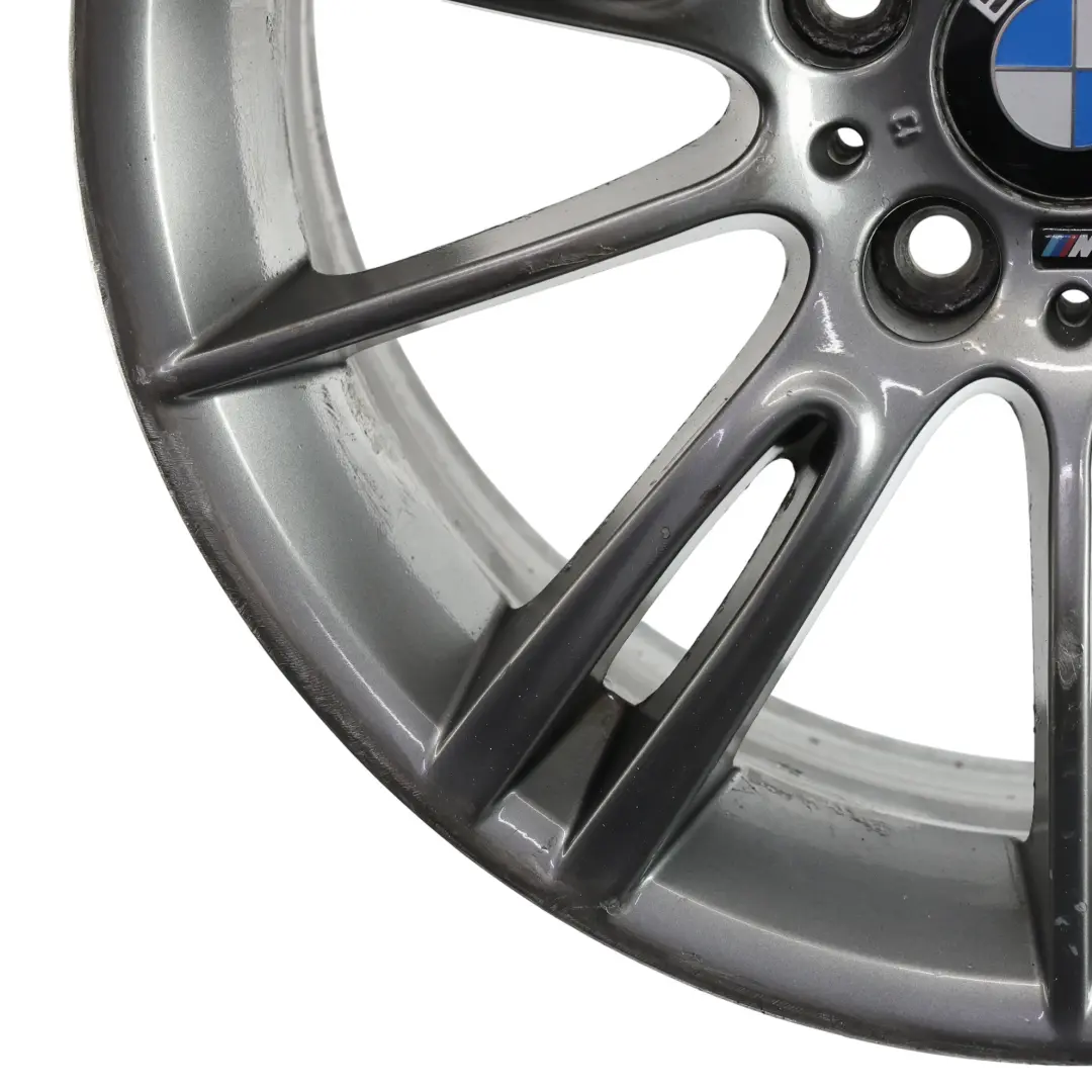 BMW E90 E91 Ferric Grau Vorderradfelge 18" ET:34 8J M Spider Speiche 193 - SKU 7843839-3 - Teilenummer 7843839