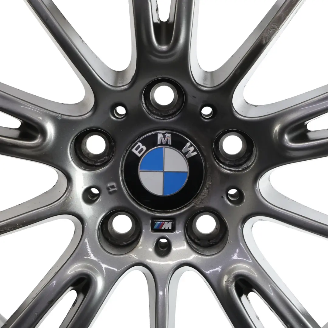 BMW E90 E91 Jante Avant En Alliage Gris Ferreux 18" ET:34 8J M Spider Spoke 193 - SKU 7843839-3 - Numéro de pièce 7843839