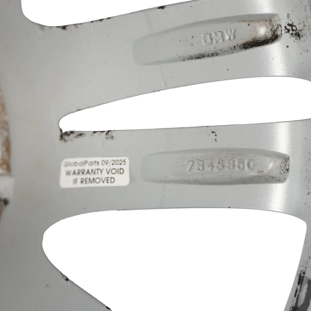 BMW F20 F21 F22 Srebrna Felga Aluminiowa 17" 7,5J ET:43 Styling 383 - SKU 7845850-1 - Numer Części 7845850