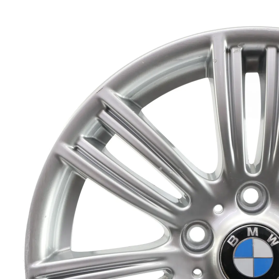 Srebrna Felga Aluminiowa 17" 7,5J ET:43 Styling 383 do BMW F20 F21 F22 o numerze 7845850 BMW F20 F21 F22 Srebrna Felga Aluminiowa 17" 7,5J ET:43 Styling 383 - SKU 7845850-1 - Numer Części 7845850