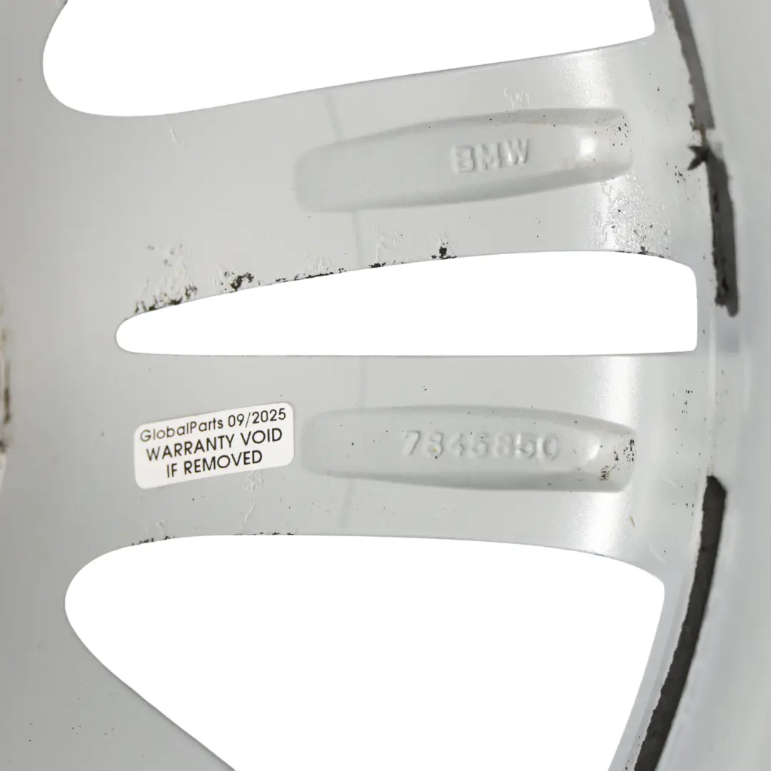 BMW F20 F21 F22 Srebrna Felga Aluminiowa 17" 7,5J ET:43 Styling 383 - SKU 7845850-2 - Numer Części 7845850