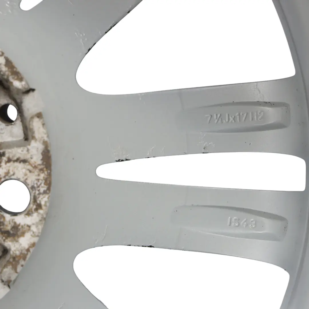 Silberne Alufelge 17" 7,5J ET:43 M Styling 383 für BMW F20 F21 F22 mit Teilenummer 7845850 BMW F20 F21 F22 Silberne Alufelge 17" 7,5J ET:43 M Styling 383 - SKU 7845850-2 - Teilenummer 7845850