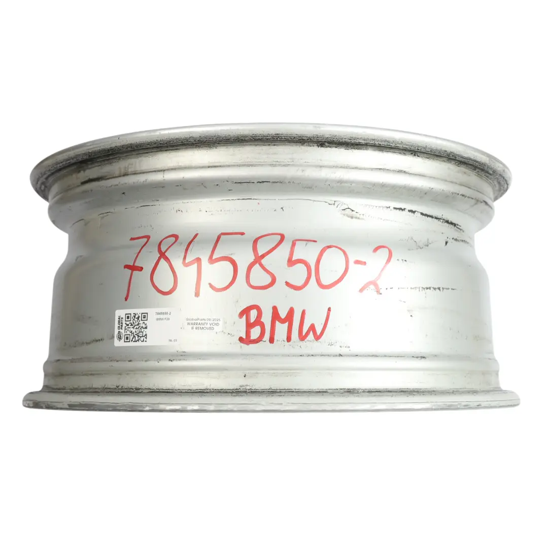 Silberne Alufelge 17" 7,5J ET:43 M Styling 383 für BMW F20 F21 F22 mit Teilenummer 7845850 BMW F20 F21 F22 Silberne Alufelge 17" 7,5J ET:43 M Styling 383 - SKU 7845850-2 - Teilenummer 7845850