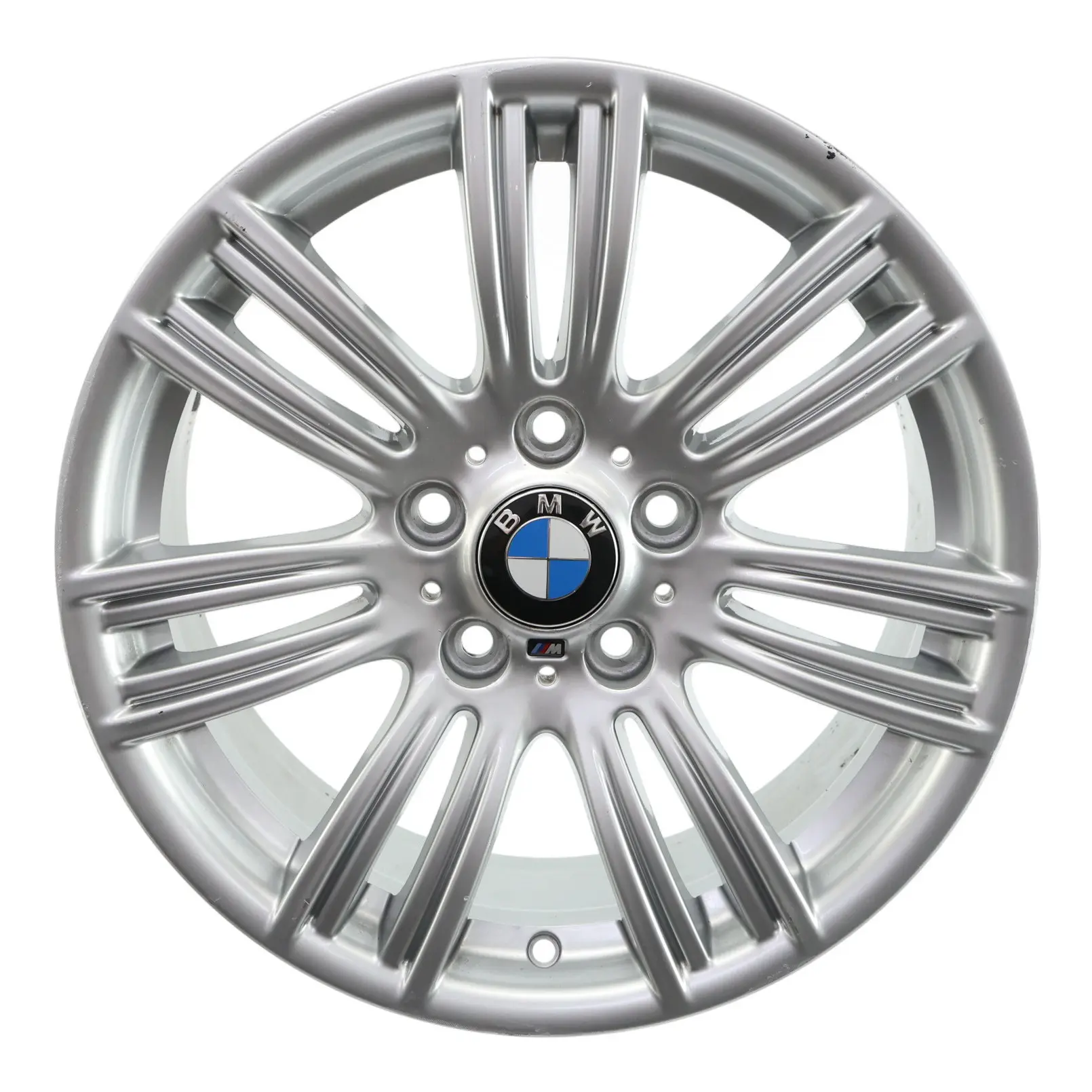 BMW F20 F21 F22 Rear Silver Wheel Alloy Rim 17" 8J ET:53 M Styling 383 7845851