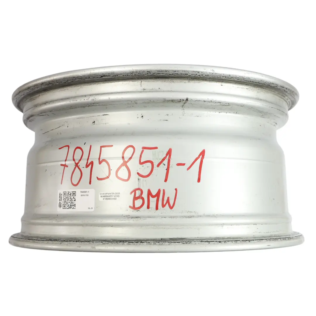 BMW F20 F21 F22 Rear Silver Wheel Alloy Rim 17" 8J ET:53 M Styling 383 - SKU 7845851-1 - Part number 7845851