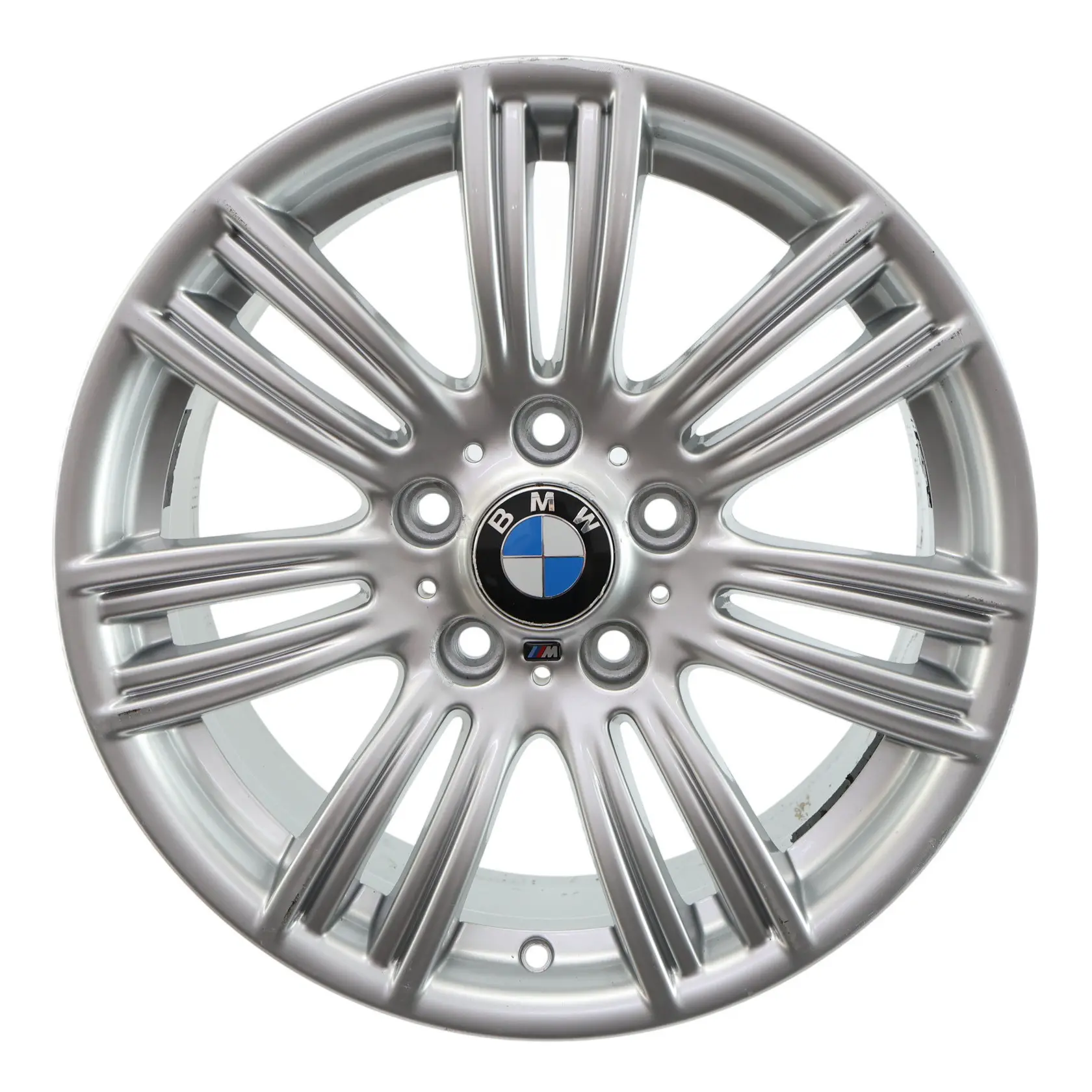 BMW F20 F21 F22 Rear Silver Wheel Alloy Rim 17" 8J ET:53 M Styling 383 7845851