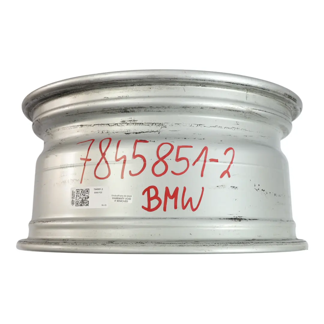 BMW F20 F21 F22 Rear Silver Wheel Alloy Rim 17" 8J ET:53 M Styling 383 - SKU 7845851-2 - Part number 7845851
