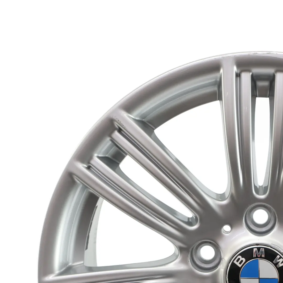 Hinterrad Felge Silber 17" 8J ET:53 M Styling 383 für BMW F20 F21 F22 mit Teilenummer 7845851 BMW F20 F21 F22 Hinterrad Felge Silber 17" 8J ET:53 M Styling 383 - SKU 7845851-2 - Teilenummer 7845851
