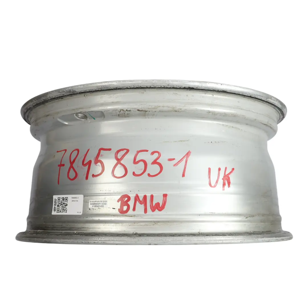BMW F20 F21 F22 F23 Rear Wheel Rim Alloy 8J 18" ET:52 M Star Spoke 386 - SKU 7845853-1 - Part number 7845853