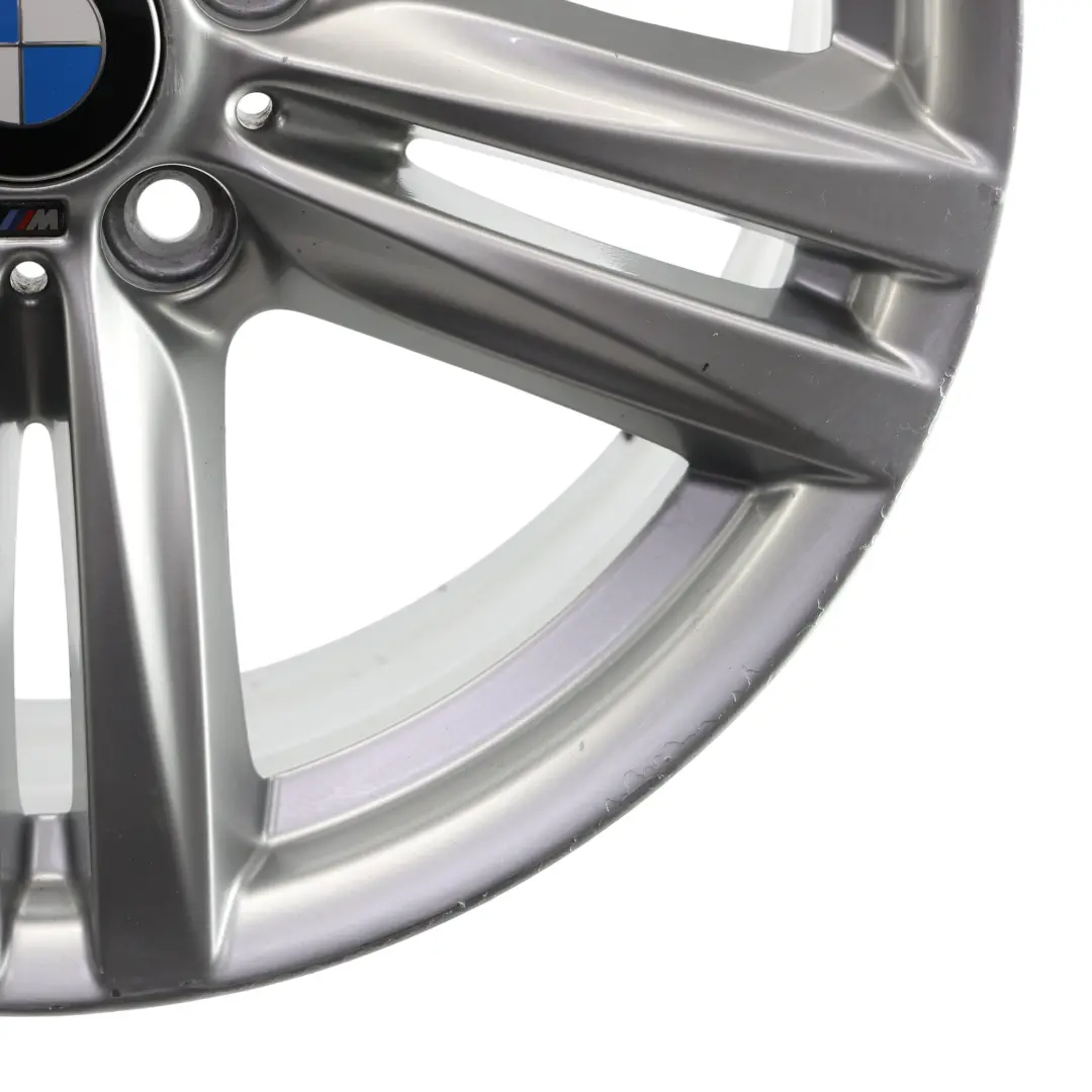 BMW F20 F21 F22 F23 Rear Wheel Rim Alloy 8J 18" ET:52 M Star Spoke 386 - SKU 7845853-1 - Part number 7845853