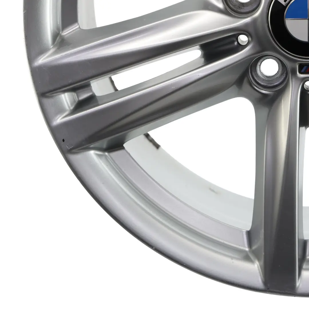 BMW F20 F21 F22 F23 Rear Wheel Rim Alloy 8J 18" ET:52 M Star Spoke 386 - SKU 7845853-1 - Part number 7845853