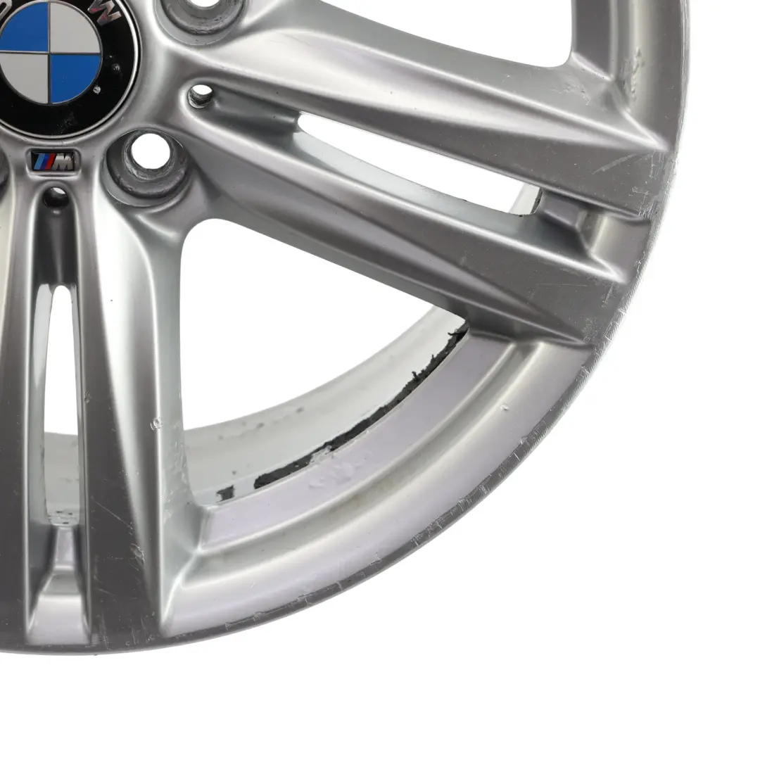 Rim Alloy 18" ET:52 8J M Star Spoke 386 to BMW F20 F21 F22 F23 Rear Wheel with Part number 7845853 BMW F20 F21 F22 F23 Rear Wheel Rim Alloy 18" ET:52 8J M Star Spoke 386 - SKU 7845853-3 - Part number 7845853
