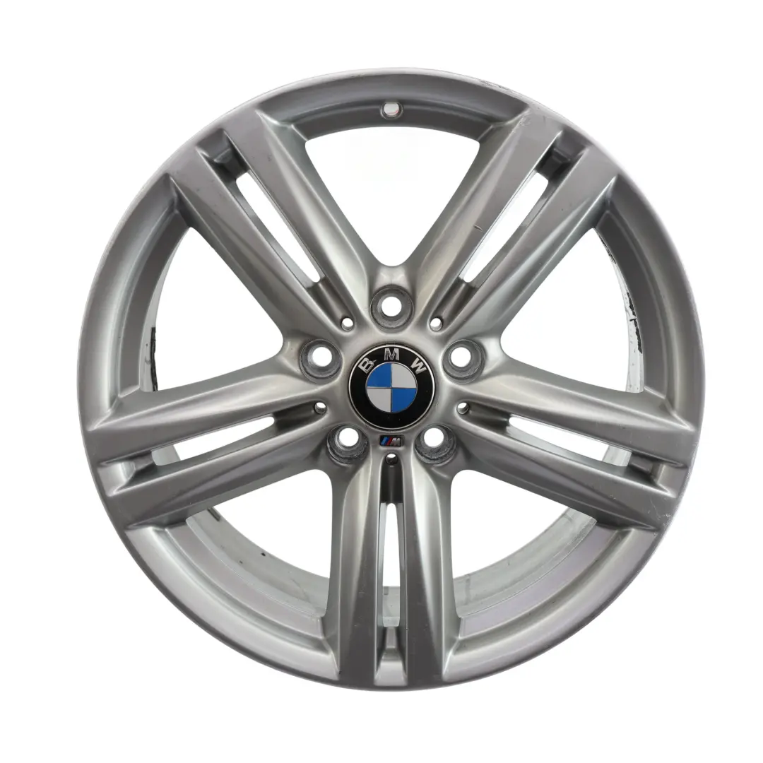 BMW F20 F21 F22 F23 Rear Alloy Wheel Rim 18" 8J ET:52 M Star Spoke 386 - SKU 7845853-4 - Part number 7845853