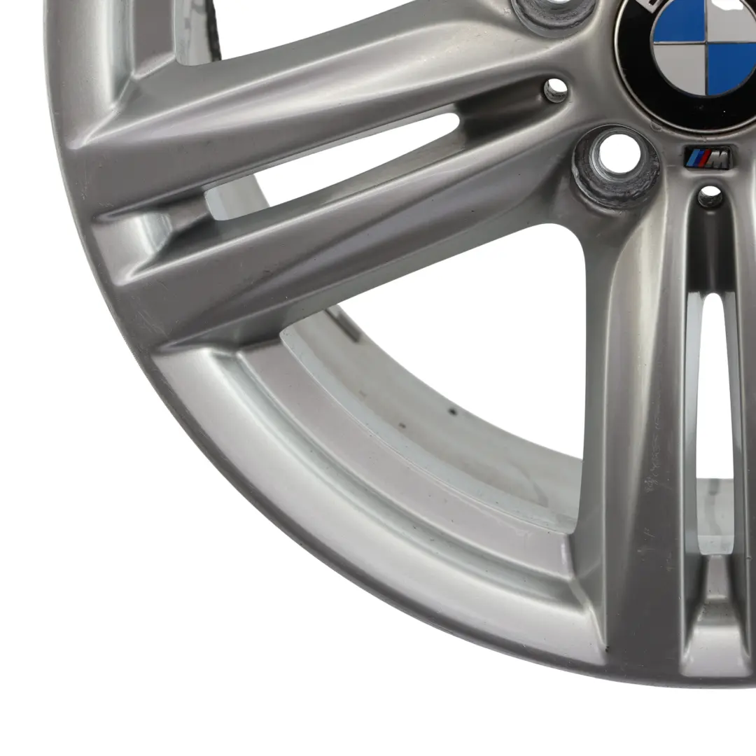 BMW F20 F21 F22 F23 Rear Alloy Wheel Rim 18" 8J ET:52 M Star Spoke 386 - SKU 7845853-4 - Part number 7845853