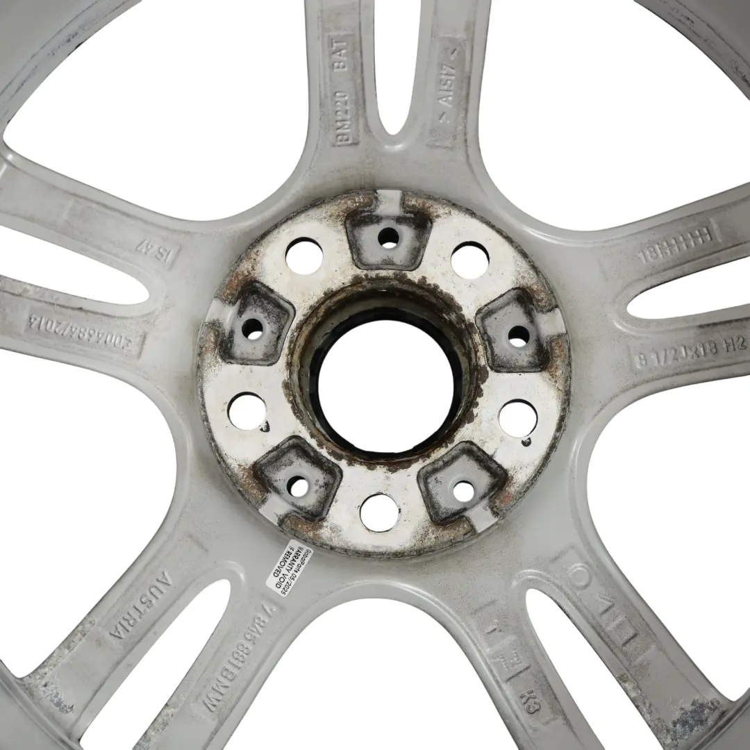 BMW F30 F31 F32 Rear Wheel Alloy Rim 18" 8,5J ET:47 M Star Spoke 400 - SKU 7845881-6 - Part number 7845881