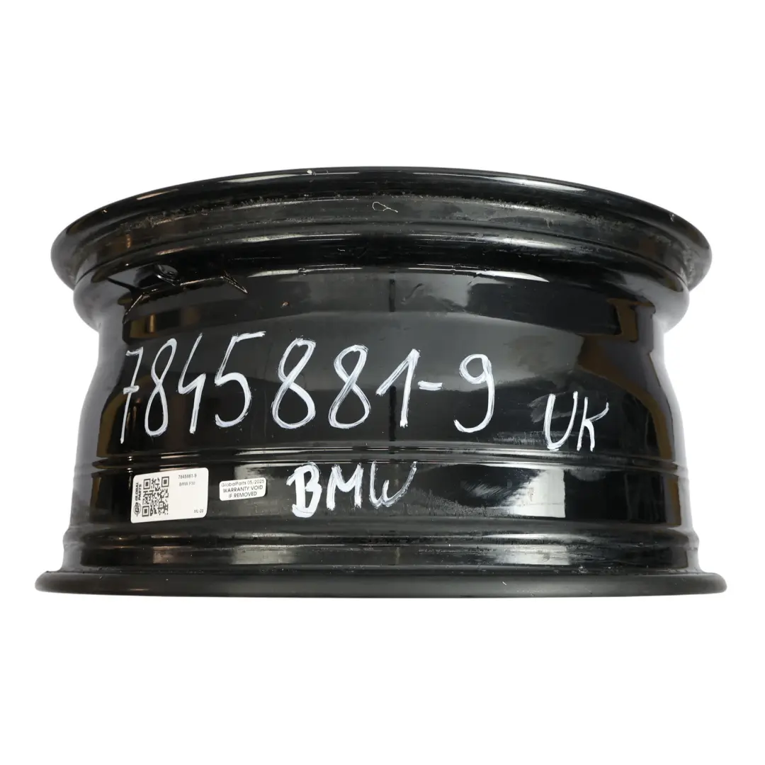 BMW F30 F31 Rear Wheel Alloy Rim 18" 8,5J ET:47 M Star Spoke 400 - SKU 7845881-9 - Part number 7845881