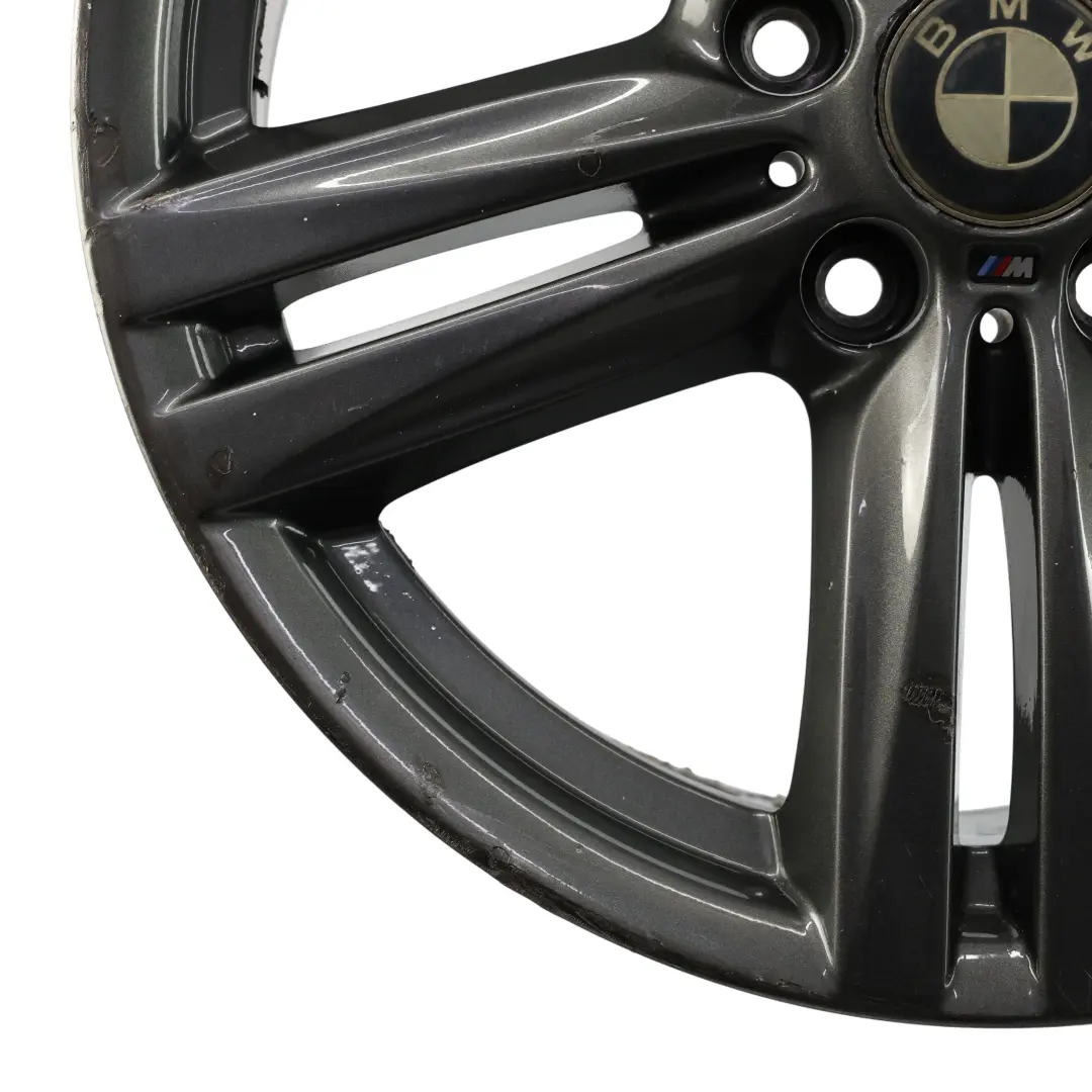 Frear Llanta Aleación Gris 18" 8J ET:52 Star Spoke 403 7845853 para BMW F20 F21 F22 con número de pieza 7845883 BMW F20 F21 F22 Frear Llanta Aleación Gris 18" 8J ET:52 Star Spoke 403 7845853 - SKU 7845853-11 - Número de pieza 7845883