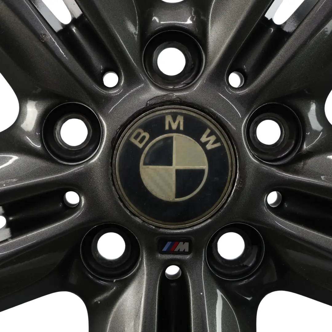 FRear Wheel Rim Alloy Grey 18" 8J ET:52 Star Spoke 403 7845853 to BMW F20 F21 F22 with Part number 7845883 BMW F20 F21 F22 FRear Wheel Rim Alloy Grey 18" 8J ET:52 Star Spoke 403 7845853 - SKU 7845853-11 - Part number 7845883