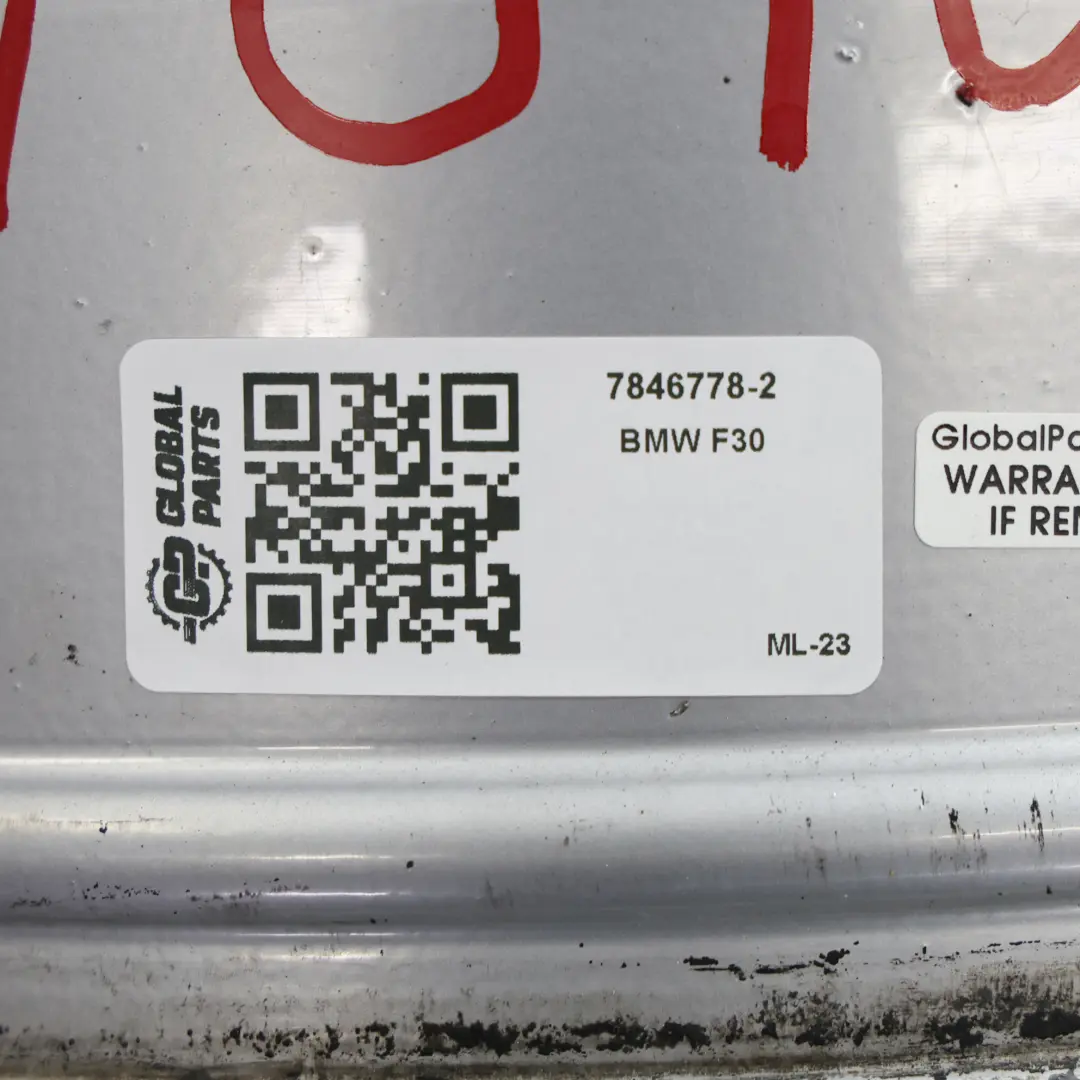BMW F30 F31 F32 Wheel Rim Alloy Silver 18" 8J ET:34 M Double Spoke 441 - SKU 7846778-2 - Part number 7846778
