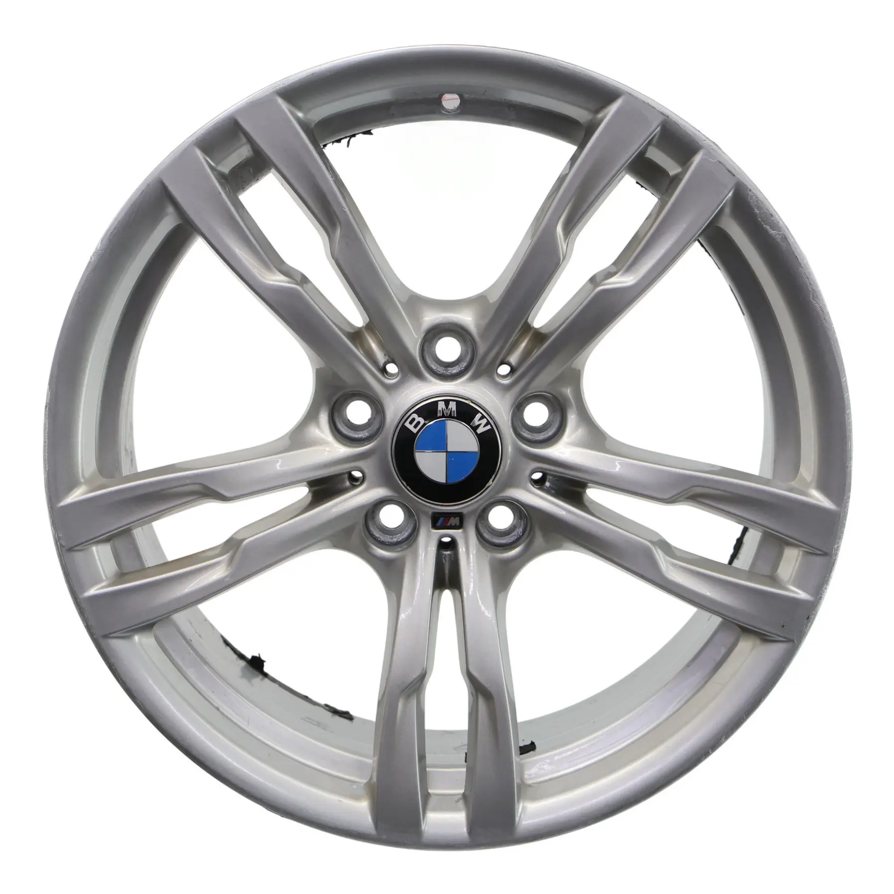 BMW F30 F31 F32 Jante Argentée Alliage 18" 8J ET:34 M Double Spoke 441 7846778