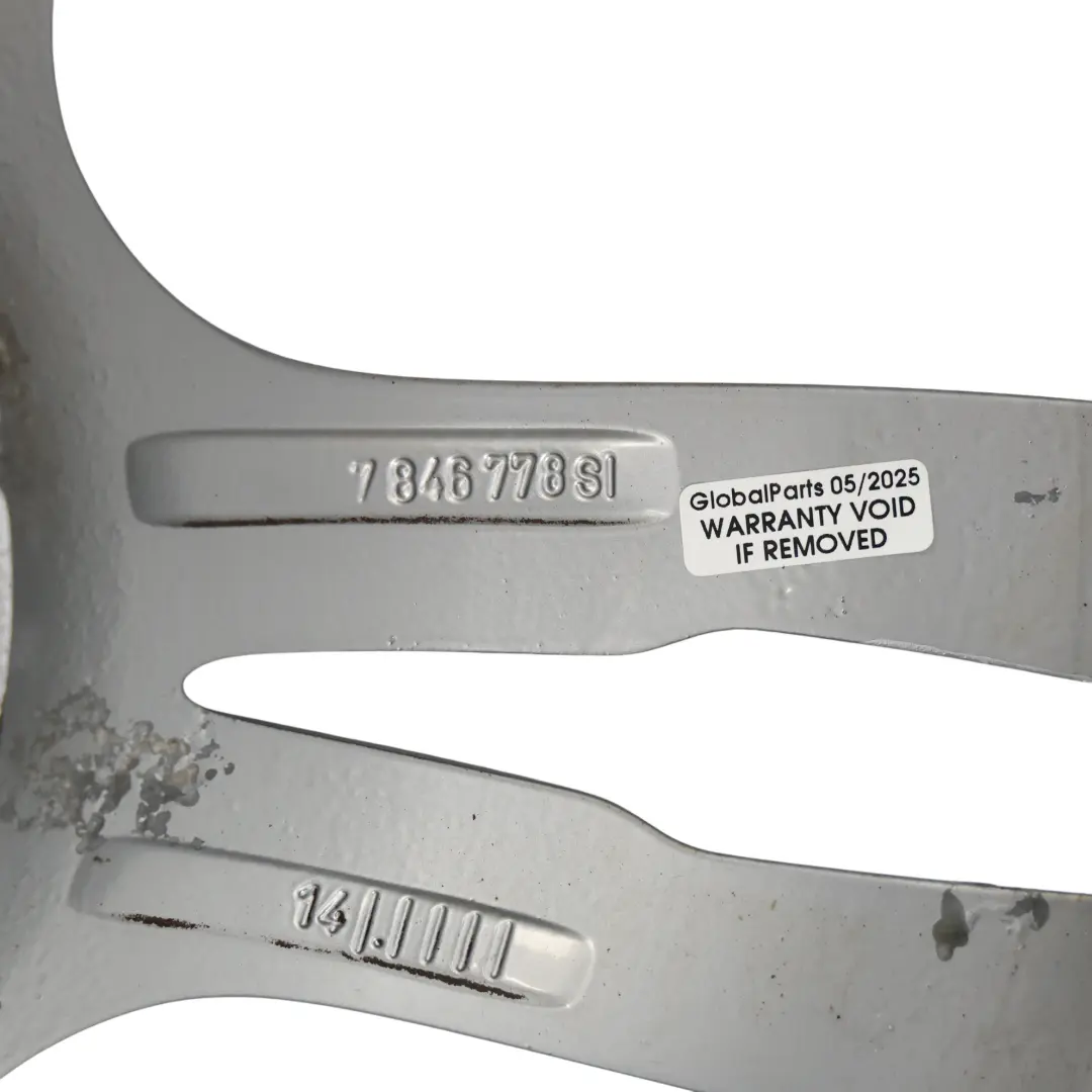 Jante Argentée Alliage 18" 8J ET:34 M Double Spoke 441 pour BMW F30 F31 F32 à propos du numéro de pièce 7846778 BMW F30 F31 F32 Jante Argentée Alliage 18" 8J ET:34 M Double Spoke 441 - SKU 7846778-2 - Numéro de pièce 7846778