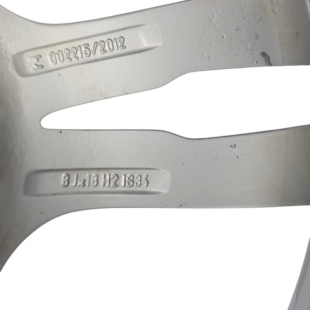 BMW F30 F31 F32 Wheel Rim Alloy Silver 18" 8J ET:34 M Double Spoke 441 - SKU 7846778-2 - Part number 7846778