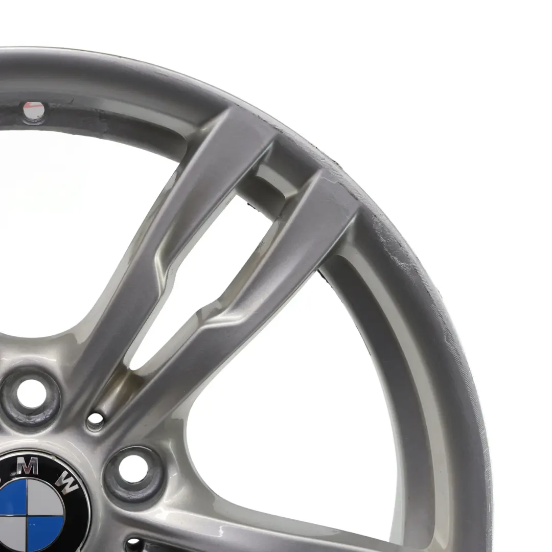 BMW F30 F31 F32 Cerchio in lega argento 18" 8J ET:34 M Doppie razze 441 - SKU 7846778-2 - Numero di parte 7846778