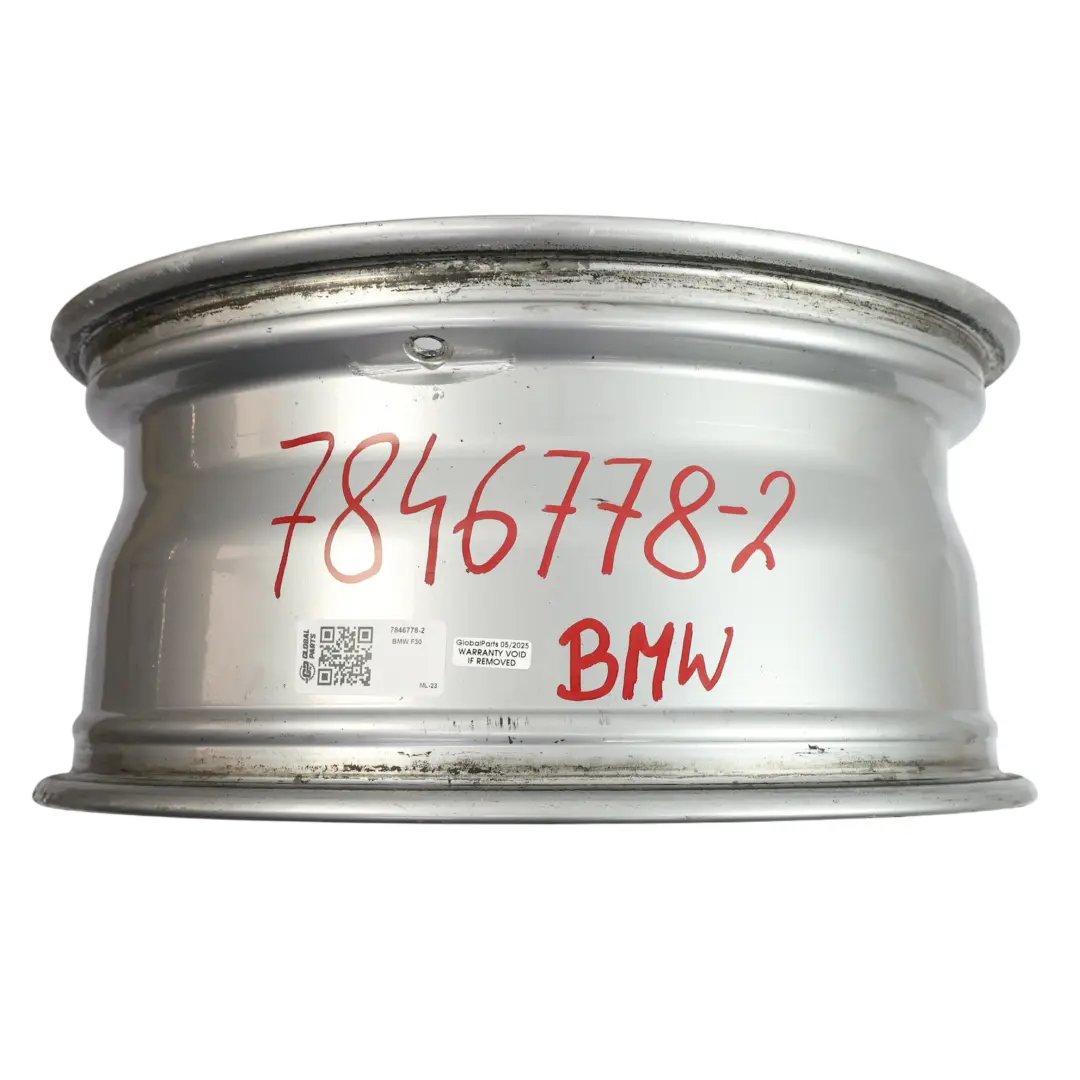 llanta de aleación plata 18 "8J ET:34 M doble radio 441 para BMW F30 F31 F32 con número de pieza 7846778 BMW F30 F31 F32 llanta de aleación plata 18 "8J ET:34 M doble radio 441 - SKU 7846778-2 - Número de pieza 7846778