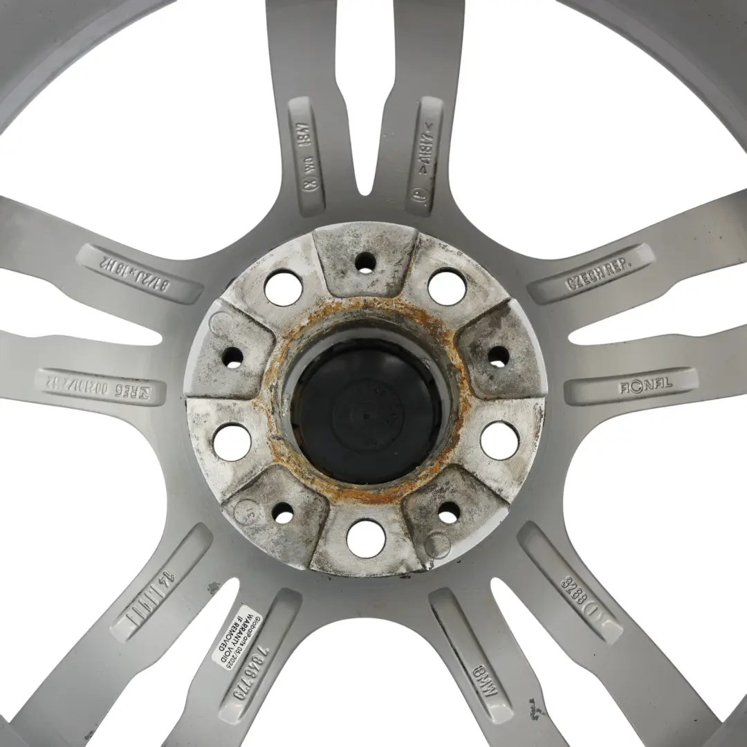 BMW F30 F31 F32 Rear Wheel Alloy Rim 18" 8,5J ET:47 M Double Spoke 441 - SKU 7846779-1 - Part number 7846779