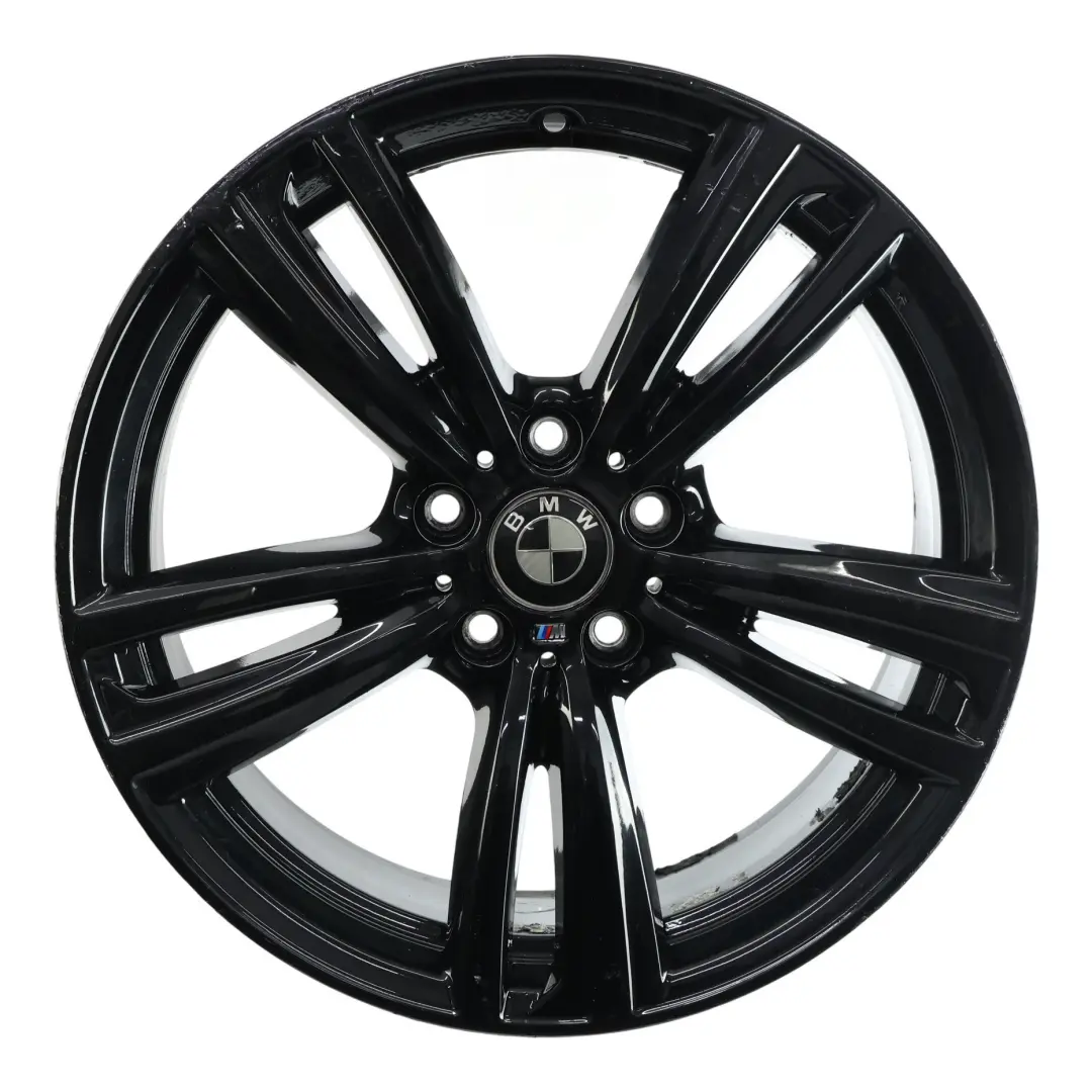BMW F30 F32 Leicht Metall Felge Schwarz 19" M Doppelspeiche 442 8J ET:36 - SKU 7846780-7 - Teilenummer 7846780