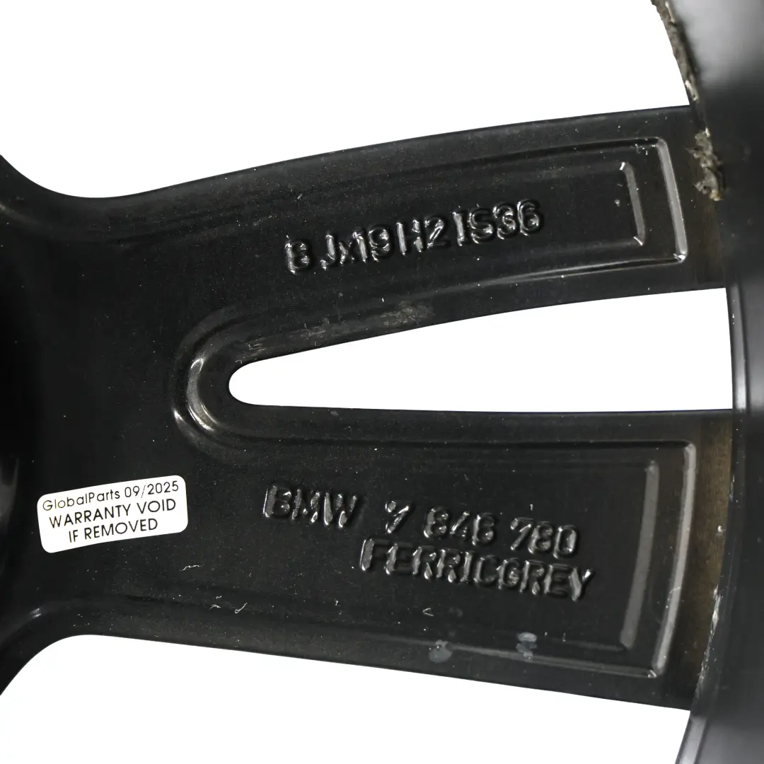 Cerchio In Lega Nero 19" M A Doppio Raggio 442 8J ET:36 per BMW F30 F32 con numero di parte 7846780 BMW F30 F32 Cerchio In Lega Nero 19" M A Doppio Raggio 442 8J ET:36 - SKU 7846780-7 - Numero di parte 7846780